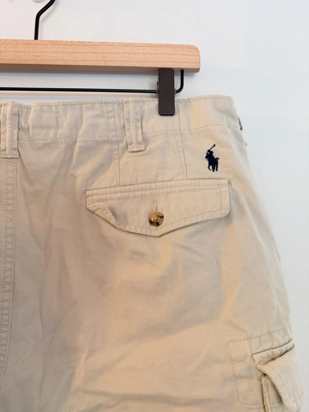 Polo Ralph Lauren Relaxed Fit Cargo Shorts Men’s 38 Khaki Beige